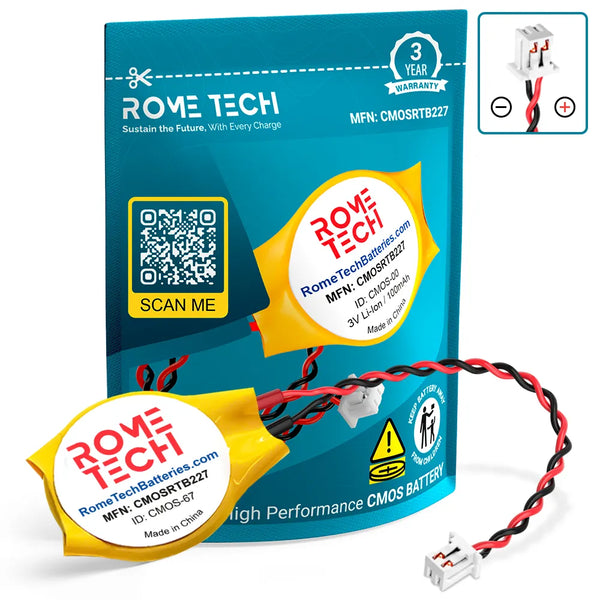 RTC CMOS Battery for MSI MS-16F3