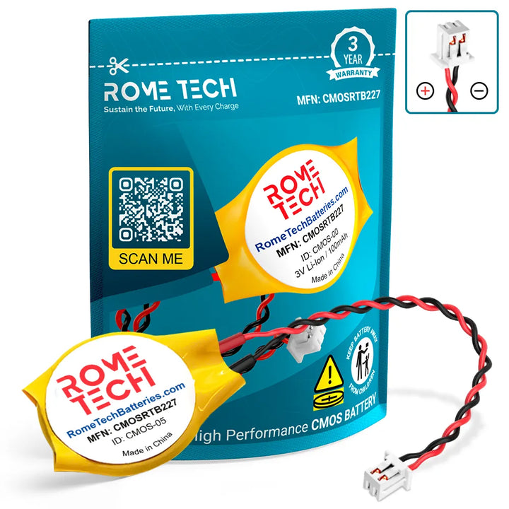 RTC CMOS Battery for Acer TravelMate 382TCi