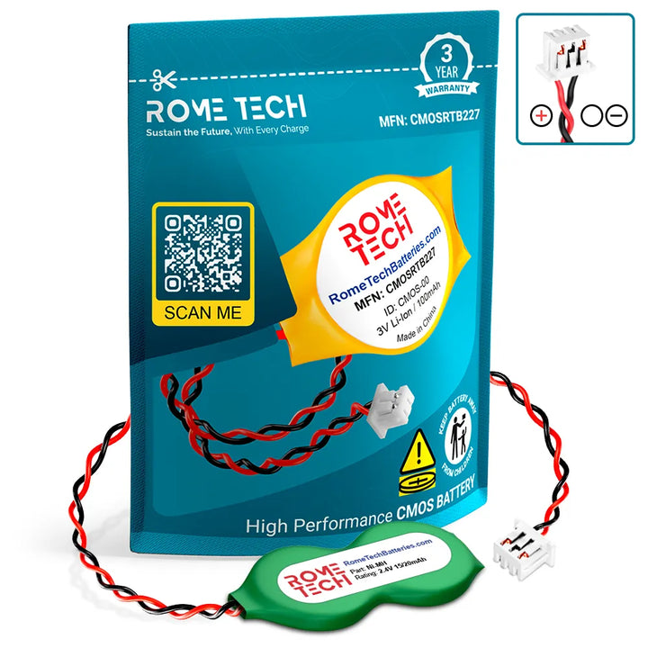 RTC CMOS Battery for Toshiba Qosmio G25