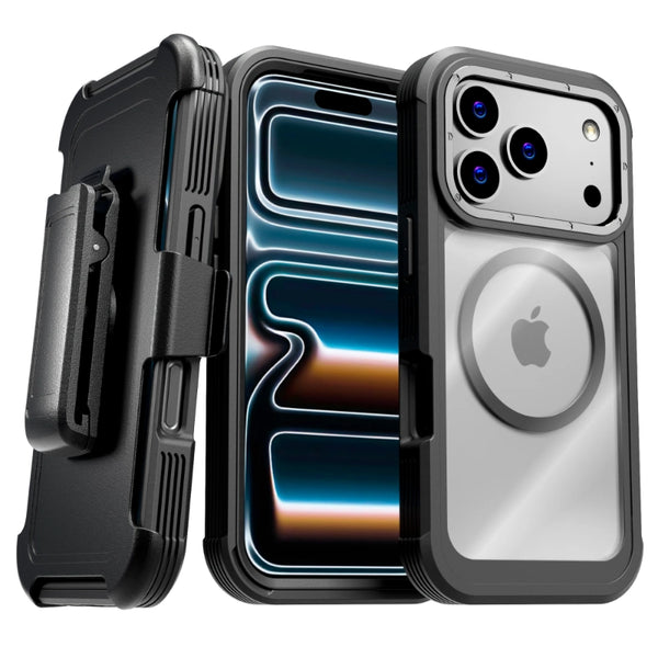Apple iPhone 17 Pro Max Defender Crystal Case With invisible Magsafe