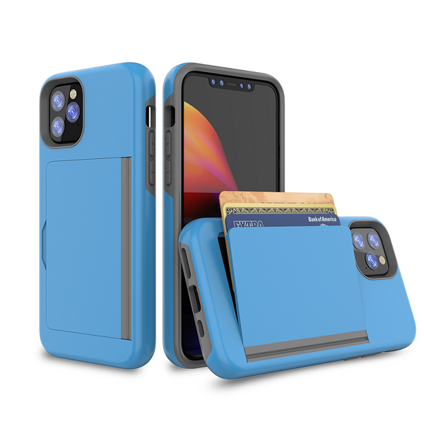 Apple iPhone 13 Mini Dual-Layer Card Holder Wallet Case - Rome Tech Cases