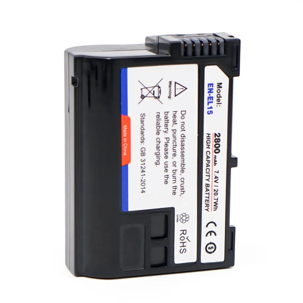 Replacement Battery for Nikon D850 DSLR Camera