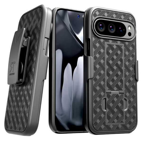 Google Pixel 10 Pro Belt Clip Holster Phone Case