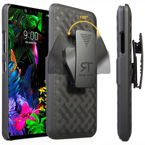 LG G8 ThinQ Belt Clip Holster Phone Case