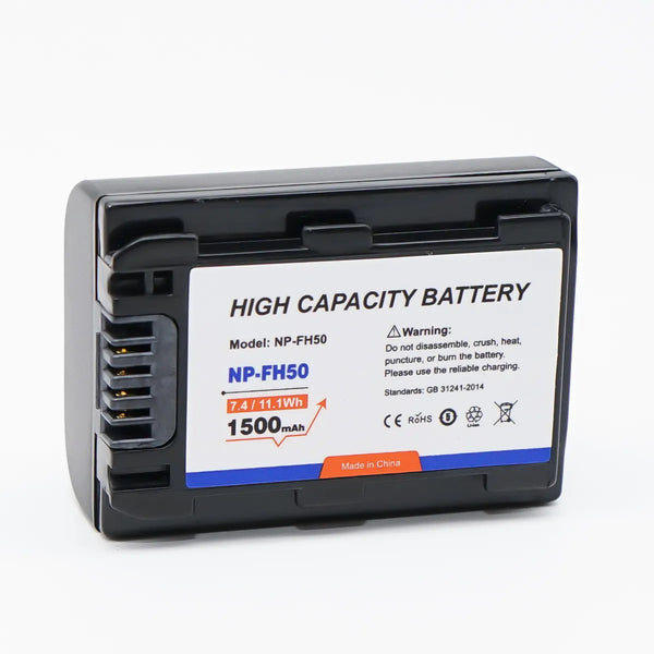 Replacement Battery for Sony Alpha a390 / DSLR-A390 Digital Camera