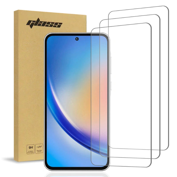 Samsung Galaxy A35 5G Tempered Glass Screen Protector 3 Per Pack