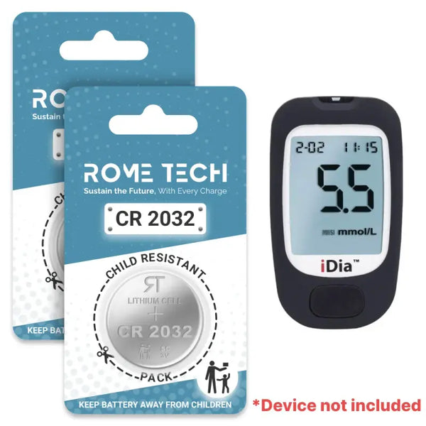 Replacement Battery for IME-DC iDia Blood Glucose Monitor